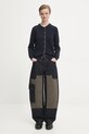 Barbour kardigan z dodatkiem wełny Pendle Knitted Cardigan LKN1076NY78