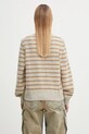 Clothing Barbour wool blend jumper Claydon Knitted Jumper LKN1665ST53 beige