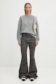 Barbour maglione in lana Woodhouse Knitted Jumper LKN1666GY15 grigio