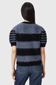 Odzież AllSaints sweter z dodatkiem wełny CLEM W015KD czarny