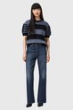 AllSaints sweter z dodatkiem wełny CLEM W015KD czarny