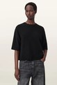 AllSaints sweter NIX okrągły czarny W030KD