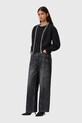 AllSaints cardigan din lână ODELL negru W033KD
