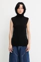 Sportmax wool gilet VERTIGO wool black 2522366011600