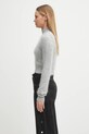Sportmax sweter kaszmirowy GUBBIO 2522366052600 szary AW25