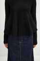 Sportmax sweter wełniany ASTICE czarny 2522366102600