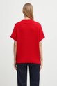 Sportmax sweter wełniany TAY 2522366192600 czerwony
