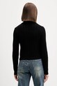 Ρούχα Βαμβακερό πουλόβερ Guess Jeans W5BR13.Z3HM1 μαύρο