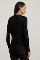 Kardigan s bavlnou Lauren Ralph Lauren 200979651 černá AW25