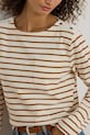 Lauren Ralph Lauren longsleeve din bumbac bej 200980155