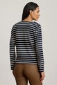 Хлопковый лонгслив Lauren Ralph Lauren 200980155 тёмно-синий AW25