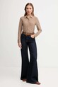 Lauren Ralph Lauren koszula 200980178 beżowy AW25