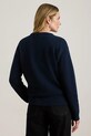 Βαμβακερό πουλόβερ Lauren Ralph Lauren 200P02075 σκούρο μπλε AW25