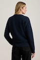 Хлопковый свитер Lauren Ralph Lauren 200P02075 тёмно-синий AW25