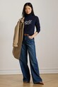 Odzież Lauren Ralph Lauren sweter kaszmirowy 200P03372 granatowy