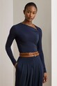 Lauren Ralph Lauren sweter 200980153 granatowy