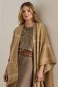 Одежда Пончо с добавлением шерсти Lauren Ralph Lauren 454P04529 бежевый