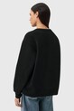 Odzież AllSaints sweter bawełniany TRIP W032JD czarny
