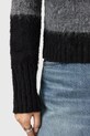 Odzież AllSaints sweter z dodatkiem wełny LOU W053KD czarny