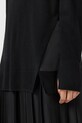 Odzież AllSaints sweter z dodatkiem wełny BERN W050KD czarny