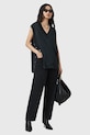 AllSaints kamizelka z dodatkiem wełny BERN W045KD