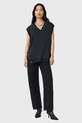 Жилет с добавлением шерсти AllSaints BERN W045KD чёрный