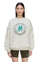 adidas Originals bluza bawełniana adidas Originals x Sporty & Rich nadruk szary KA0719