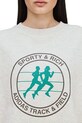 Odzież adidas Originals bluza bawełniana adidas Originals x Sporty & Rich KA0719 szary