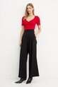 Morgan sweter MSNAKE czerwony AW25