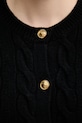 Шерстяной кардиган Polo Ralph Lauren 211978312 чёрный