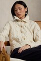 Μάλλινη ζακέτα Polo Ralph Lauren 211978313 λευκό