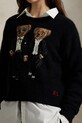 Svetr s příměsí vlny Polo Ralph Lauren černá 211978619