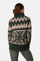 Kari Traa sweter AMELIA 623605 zielony AW25