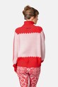 Kari Traa sweter z dodatkiem wełny SAGA 623841 różowy AW25