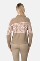 Kari Traa sweter z dodatkiem wełny DISA 623885 zielony AW25