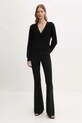 FROM FUTURE kardigan kaszmirowy WPC03297 czarny AW25