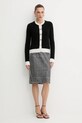FROM FUTURE kardigan kaszmirowy WPC03358 czarny AW25