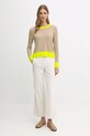 FROM FUTURE sweter kaszmirowy WPR00311 beżowy AW25