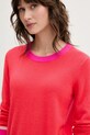 FROM FUTURE sweter kaszmirowy czerwony WPR01366