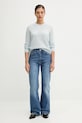 FROM FUTURE sweter kaszmirowy WPR03298 niebieski AW25
