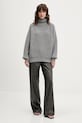 La Mania pulover de lână ONDA ONDA gri AW25