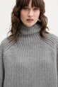 La Mania sweter wełniany ONDA szary ONDA