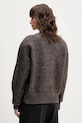 Odzież La Mania sweter z dodatkiem wełny THEIA THEIA brązowy
