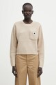 Carhartt WIP wool blend sweater W' Mira Sweater chunky beige I035382.2LPXX