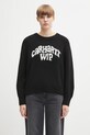 Carhartt WIP sweter z domieszką wełny W' Guide Club Sweater okrągły czarny I035386.K02XX