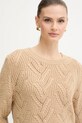 Morgan sweter beżowy MAMA