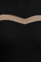 Morgan sweter z domieszką wełny MVAL czarny