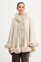 Morgan poncho pozostałe beżowy 5IVIK