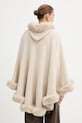 Odzież Morgan poncho 5IVIK beżowy