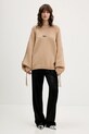 Rotate sweter z dodatkiem wełny 1147411753 beżowy AW25